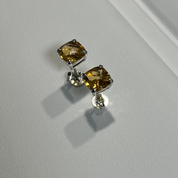 Tiffany & Co. citrine sparkle earrings - Picture 4 of 14
